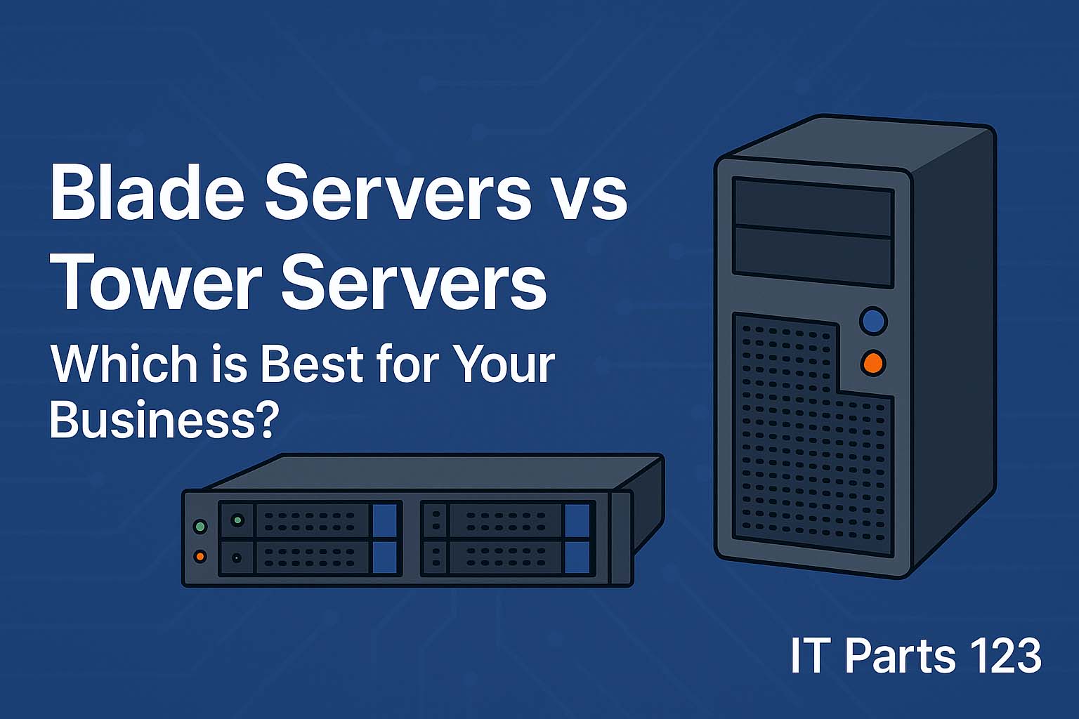 Blade Servers vs Tower Servers: Which is Best for Your Business?
