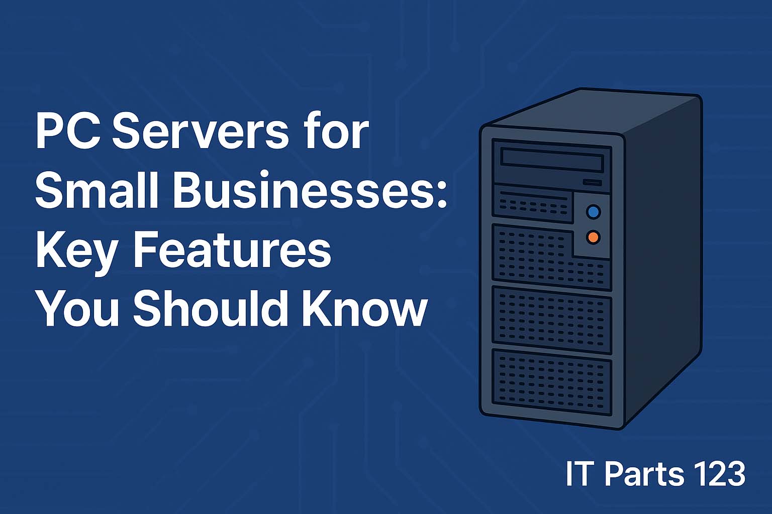 PC Servers for Small Businesses: Key Features You Should Know