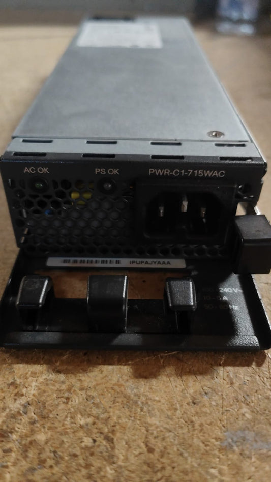 Cisco PWR-C1-715WAC AC POWER SUPPLY for Cisco 3850 Series Switch