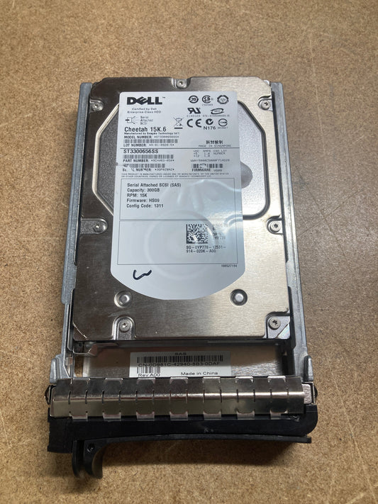 Dell 300GB 15K SAS 3.5inch Hard Disk Drive YP778