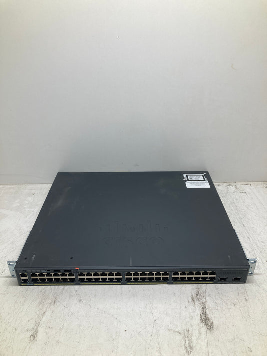 WS-C2960X-48FPD-L Cisco Catalyst 2960-X Series 48-Port PoE+ 10G Uplink 740W Switch 2nd :: Alt () Other //