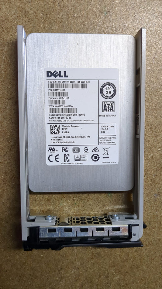 Dell 120GB 2.5 Solid State Hard Drive F98R4 2nd :F98R4: Alt () Other //