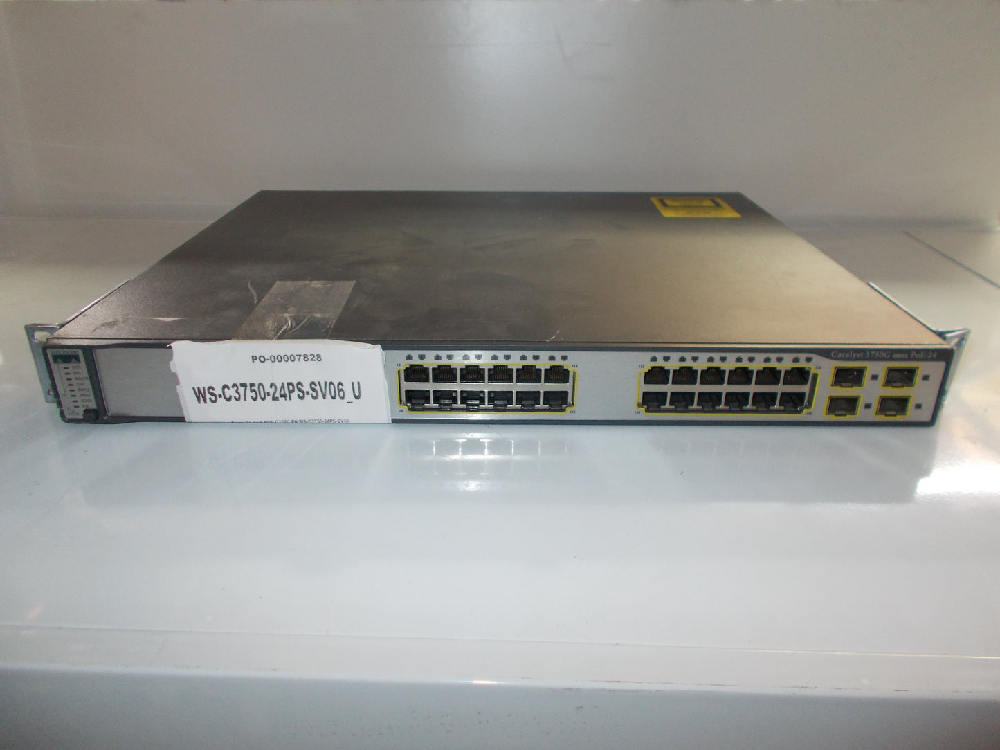 Cisco 24 port POE C3750 PN:WS-C3750-24PS-SV06 2nd :WS-C3750-24PS-SV06: Alt () Other //