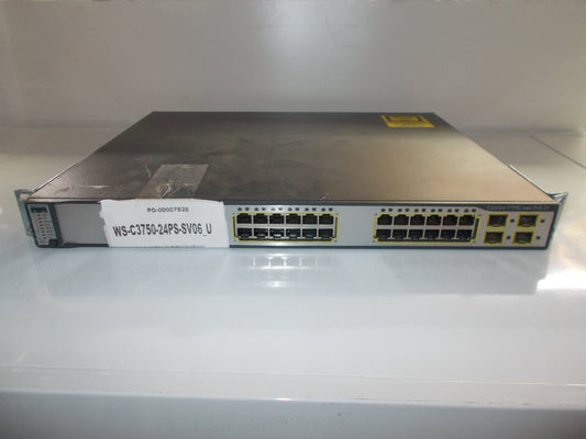 Cisco 24 port POE C3750