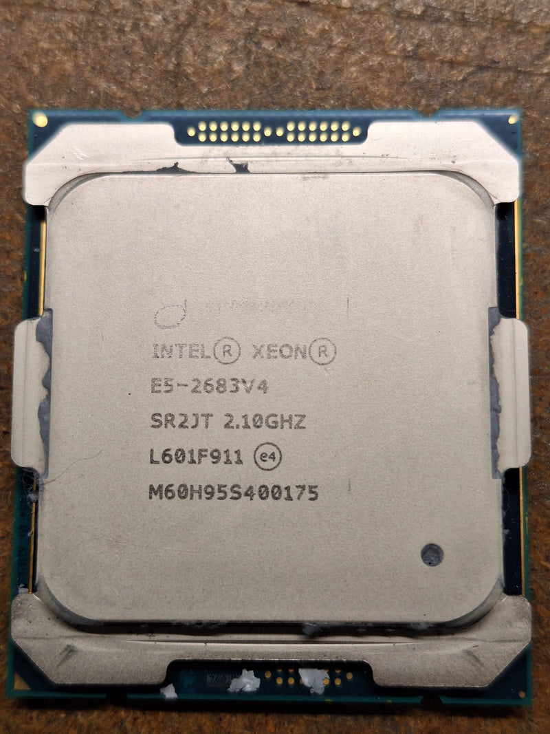 Intel Xeon E5-2683 V4 CPU Processor 2.10GHz 16 Core PN: SR2JT 2nd :SR2JT: Alt () Other //