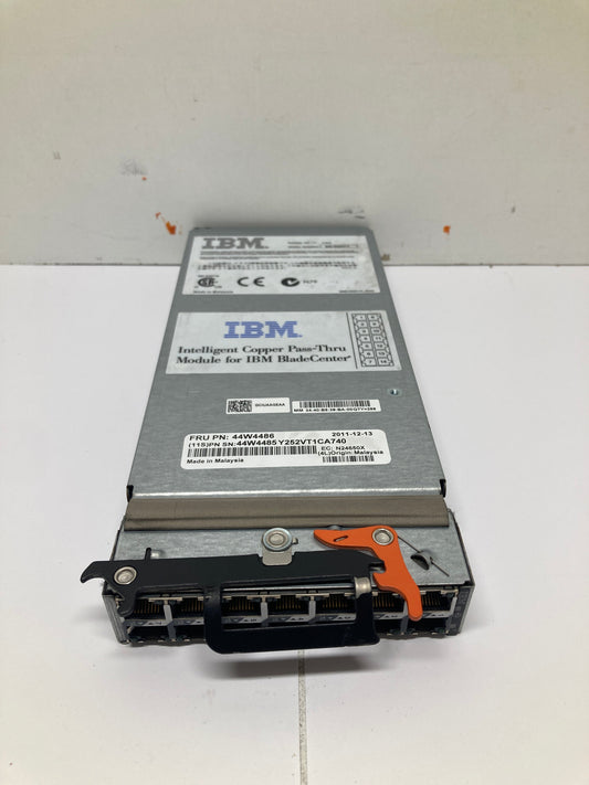 44W4486 IBM INTELLIGENT COPPER PASS THRU MODULE FOR IBM BLADECENTRE