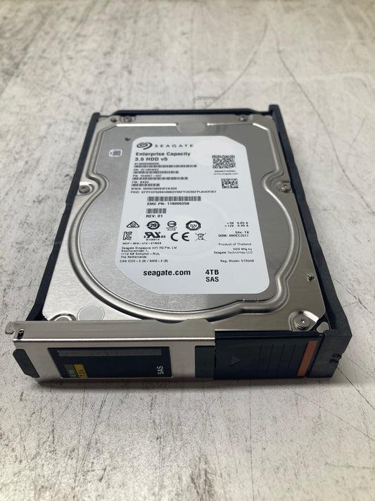 EMC 005052089 Data Domain 4TB 7.2K 3.5" SAS 12Gb/s Hard Drive X-DS60-4TBS/ ST4000NM0025/ PN: 1V4207-037/ 2nd :: Alt () Other / Becomes an EMC X-2UC-4TBS by swapping the caddy /