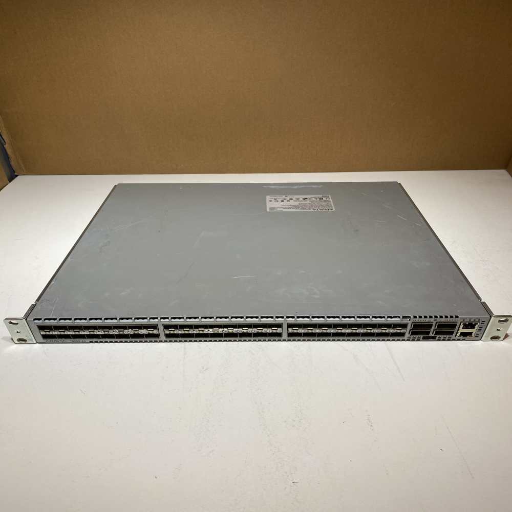 Arista 7050S-64 Managed L3 Switch 48 SFP+ Ports 4 QSFP+ Ports DCS-7050S-64 2nd :: Alt () Other //