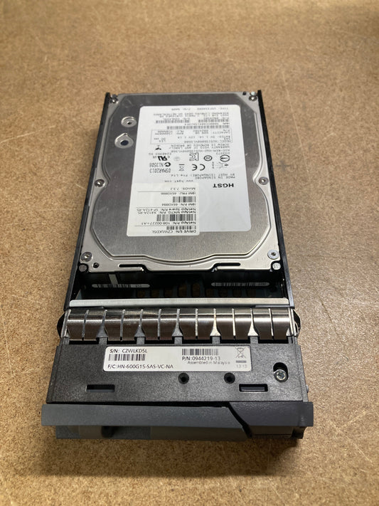 NetApp IBM HGST 600GB 15K SAS HDD 46X0886 46X0884