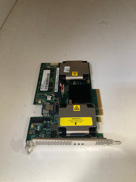 6VJP3 DELL Single Port Mini SAS PCI-e x8 Dual Battery Controller 2nd :: Alt () Other //