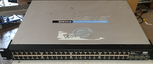 Cisco Linksys 48 Port Gigabit Switch PN:SRW2048 2nd :SRW2048: Alt () Other //