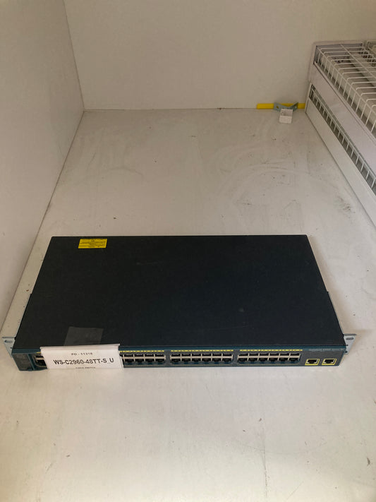 Cisco 48-Port LAN Lite Network Switch 2nd :WS-C2960-48TT-S: Alt () Other //