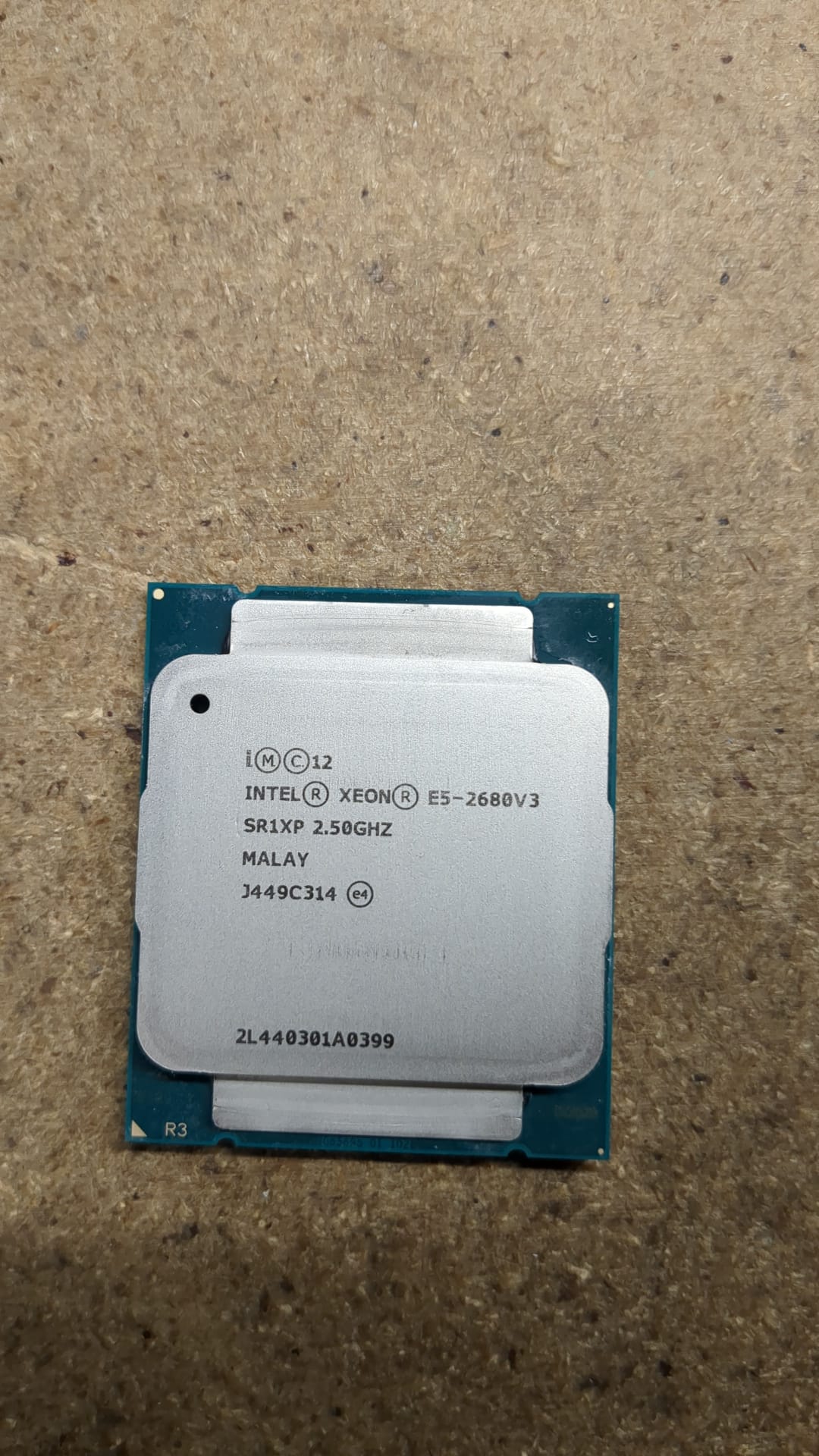 SR1XP Intel  E5-2680 V3 2.50GHZ 30M 12 CORE CPU 2nd :SR1XP: Alt ( ) Other  /