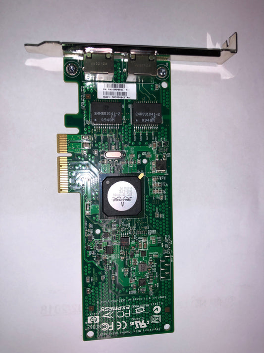 HP NC382T PCI-E Dual Port Gigabit Server Adapter 458491-001