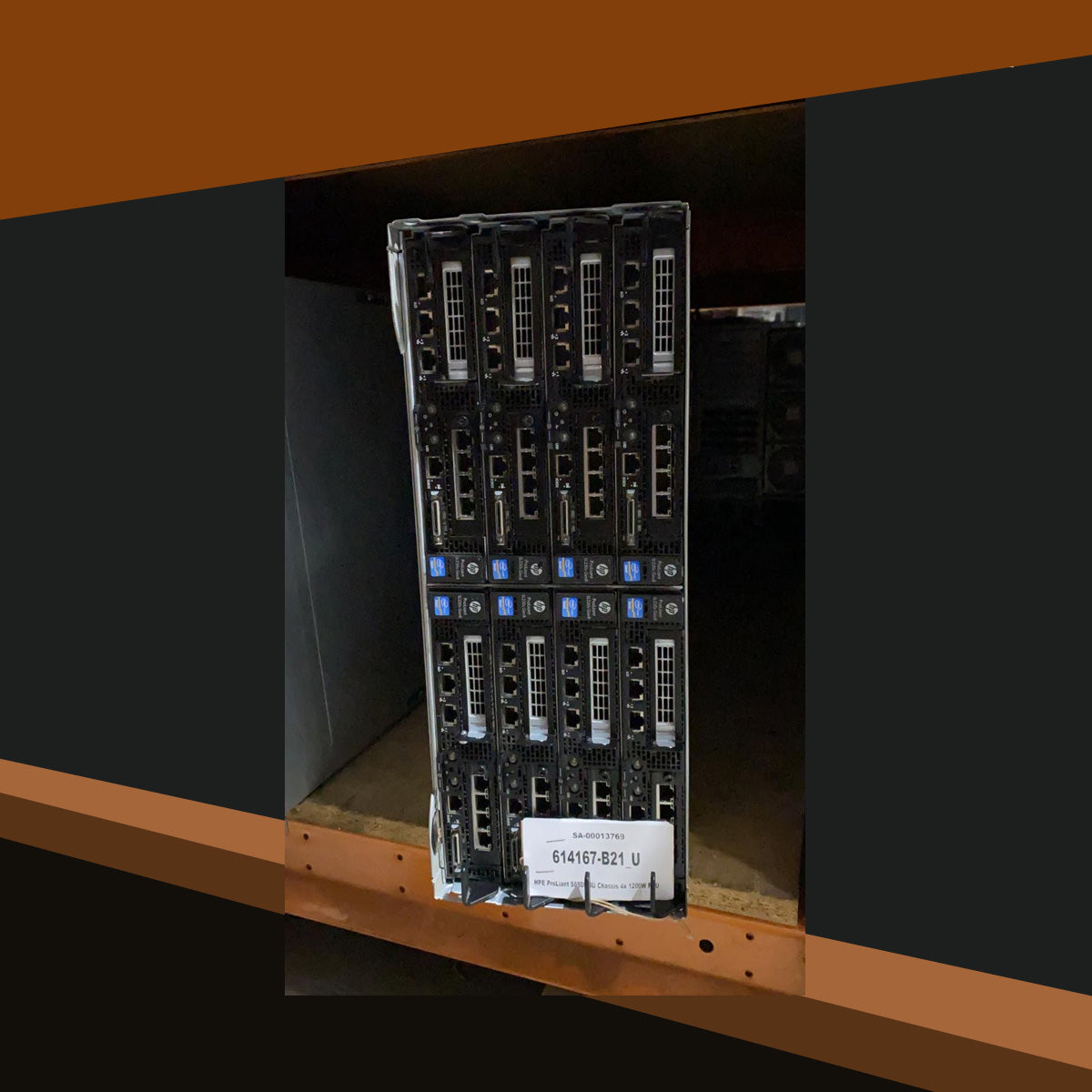HPE ProLiant S6500 4U Chassis 4x 1200W PSU 8x Redundant Fans PN: 614167-B21 2nd :614167-B21: Alt () Other //