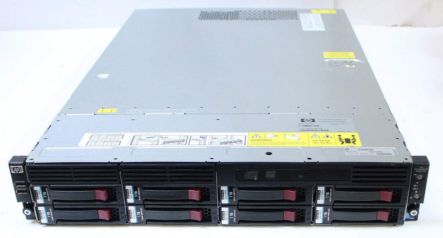 HP StorageWorks P4300 G2 Hard Drive Array PN:599468-001 2nd :599468-001: Alt () Other //