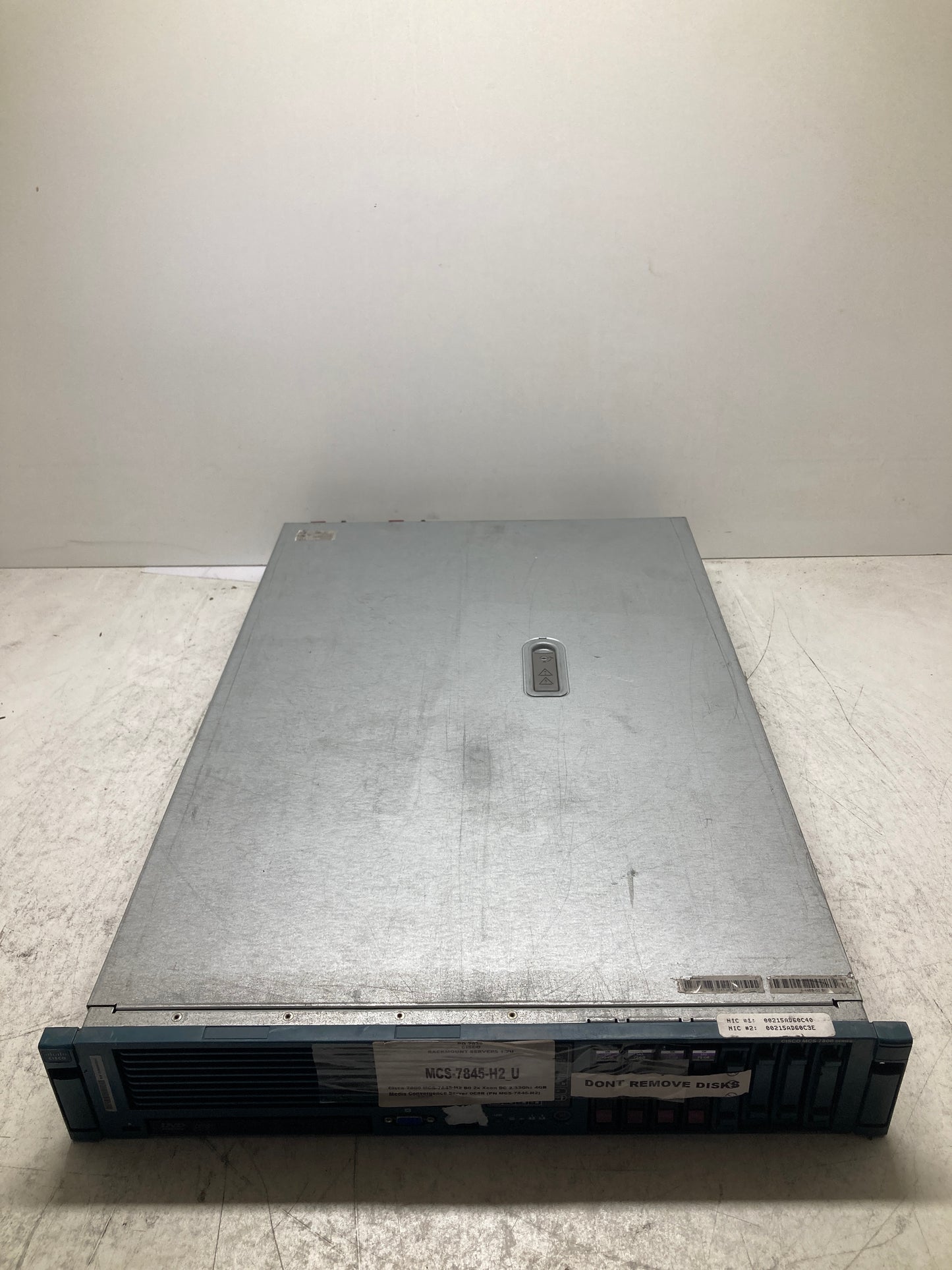 Cisco 7800 MCS-7845-H2 B0 2x Xeon DC 2.33Ghz 4GB Media Convergence Server 0C8R MCS-7845-H2 2nd :MCS-7845-H2: Alt () Other //