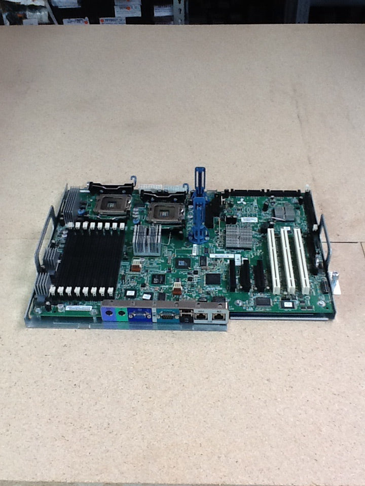 HP ML350 G5 Server M) Otherboard 395566-001 with metal tray 439399-001