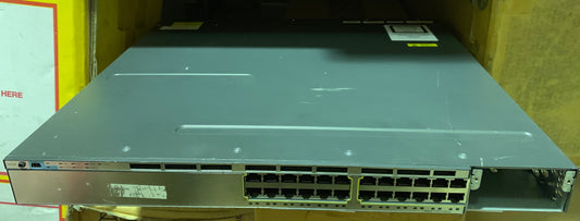 Cisco Catalyst 3750X 24P 1GbE IP Services Switch WS-C3750X-24T-E 2nd :: Alt () Other //.