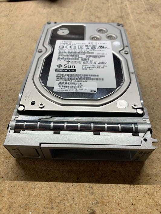 Sun Oracle 3TB 7.2K SAS Hard Drive PN: 7010036 2nd :7021037: Alt () Other //