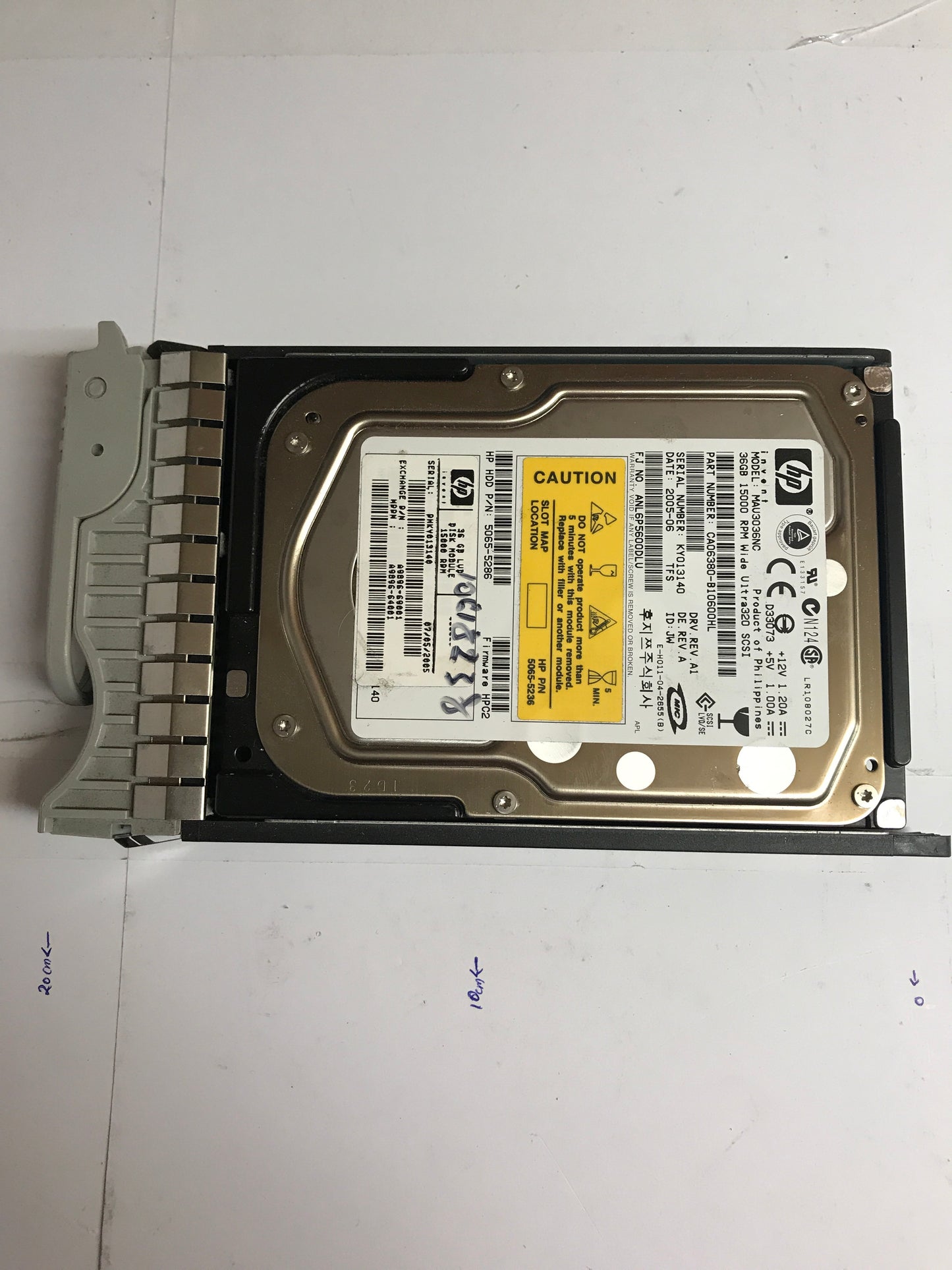 HP A9896A 36GB 15K U320 SCSI Hard Drive Hot Swap HP9000 A9896A 2nd :A9896A: Alt () Other /A6948-69001 HP 5065-5286 ST336753LC /