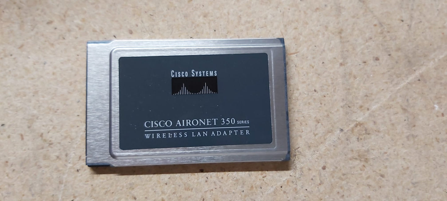 Cisco Aironet 350 Series Client Adapter 802.11b PC Card w/dual MMCX Connectors AIR-LMC350 800-12245-07 47-11496-02 47-11496-02 2nd :47-11496-02: Alt () Other //