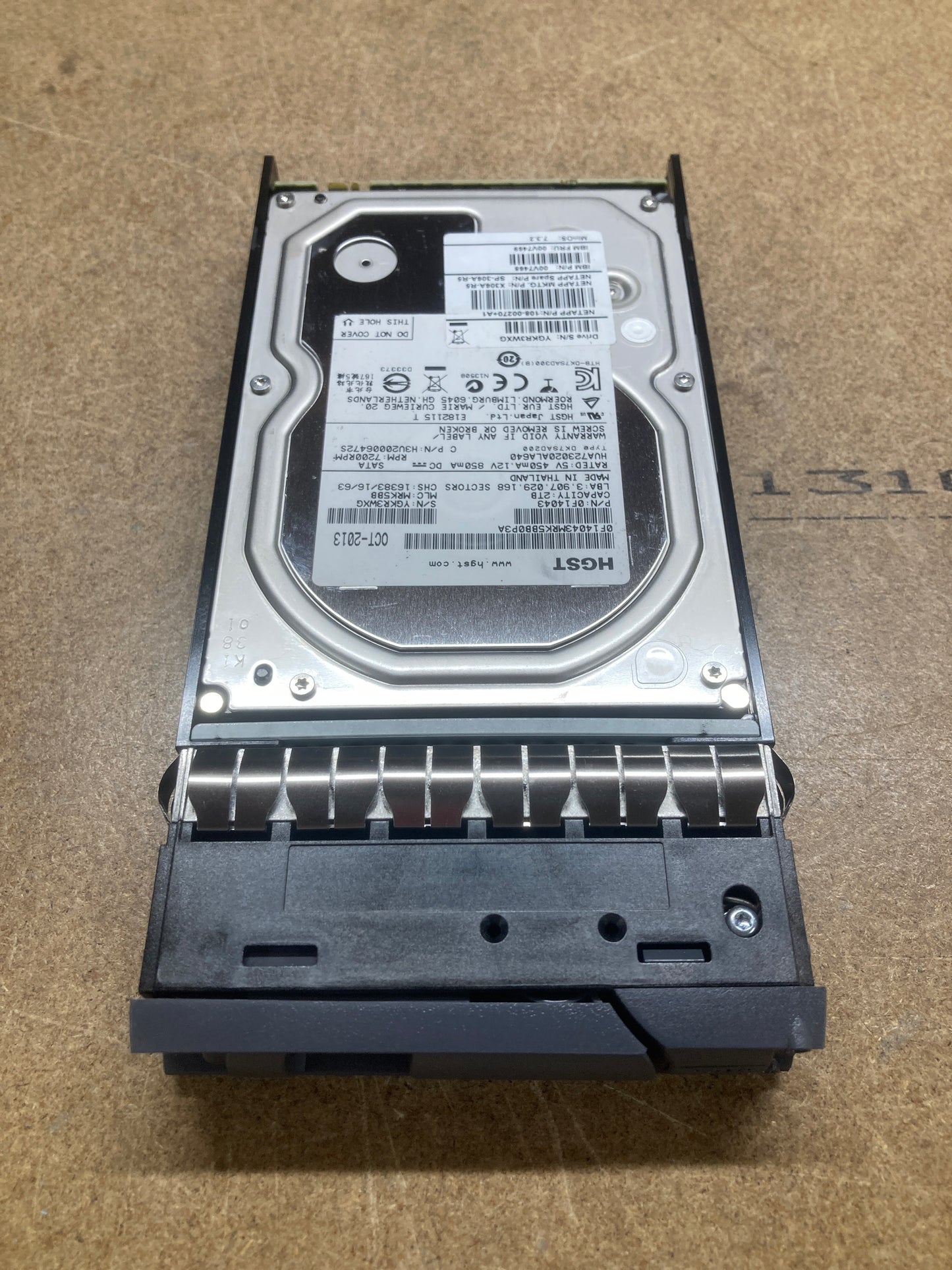 Netapp 2TB 7.2K 3.5" SATA Hard Disk Drive for DS4243 DS4246 X306A-R5 108-00270 2nd :108-00270: Alt () Other //