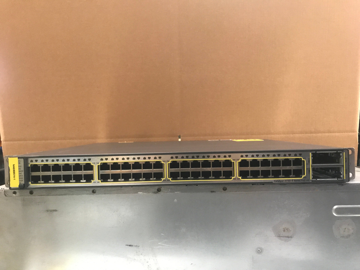 Cisco Catalyst C3750E 48 Port POE Gigabit 10/100/1000 Switch