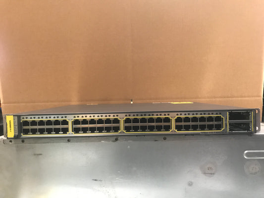 Cisco Catalyst C3750E 48 Port POE Gigabit 10/100/1000 Switch 2nd :WS-C3750E-48PD-S: Alt () Other //