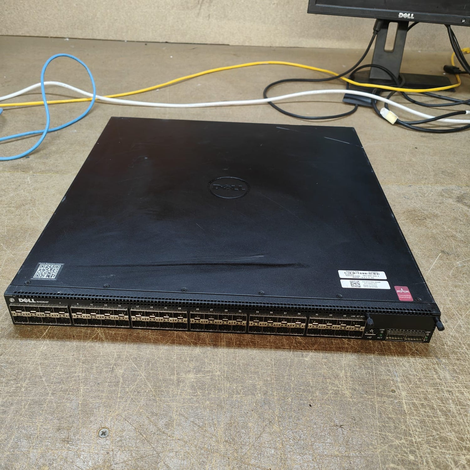 DELL POWERSWITCH N4064F 48-PORT SFP SWITCH 2nd :: Alt () Other //
