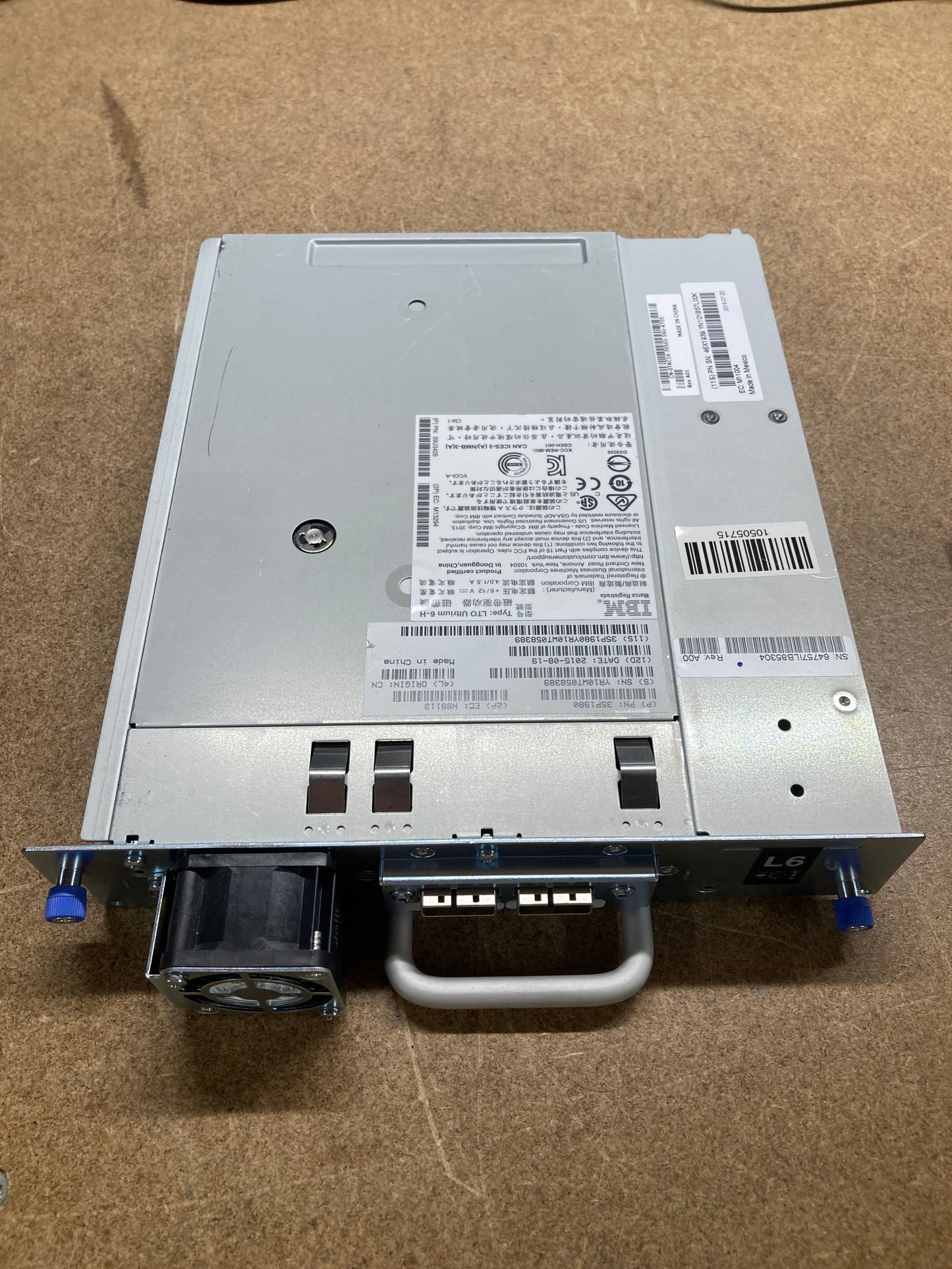 35P1980 IBM LTO-6-HH-SAS Ultrium Internal Tape Drive 2nd :46X1939: Alt ( 3573-8347 ) Other /TKC16/