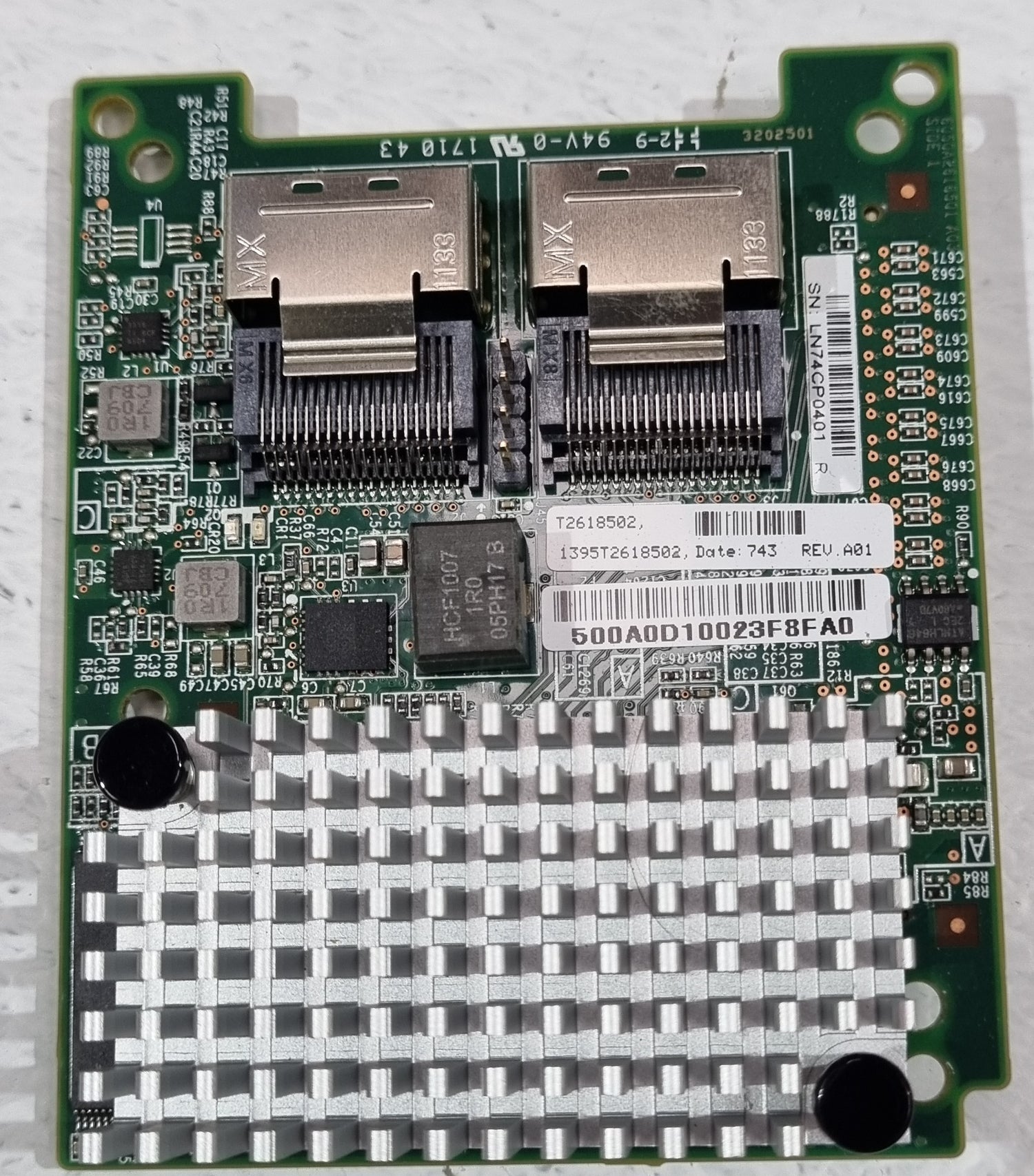 ZT System LSI SAS2308 8-Port 6GB SAS PCIE OCP Mezzanine Adapter PN: T2618502 2nd:T2618502: Alt() Other //