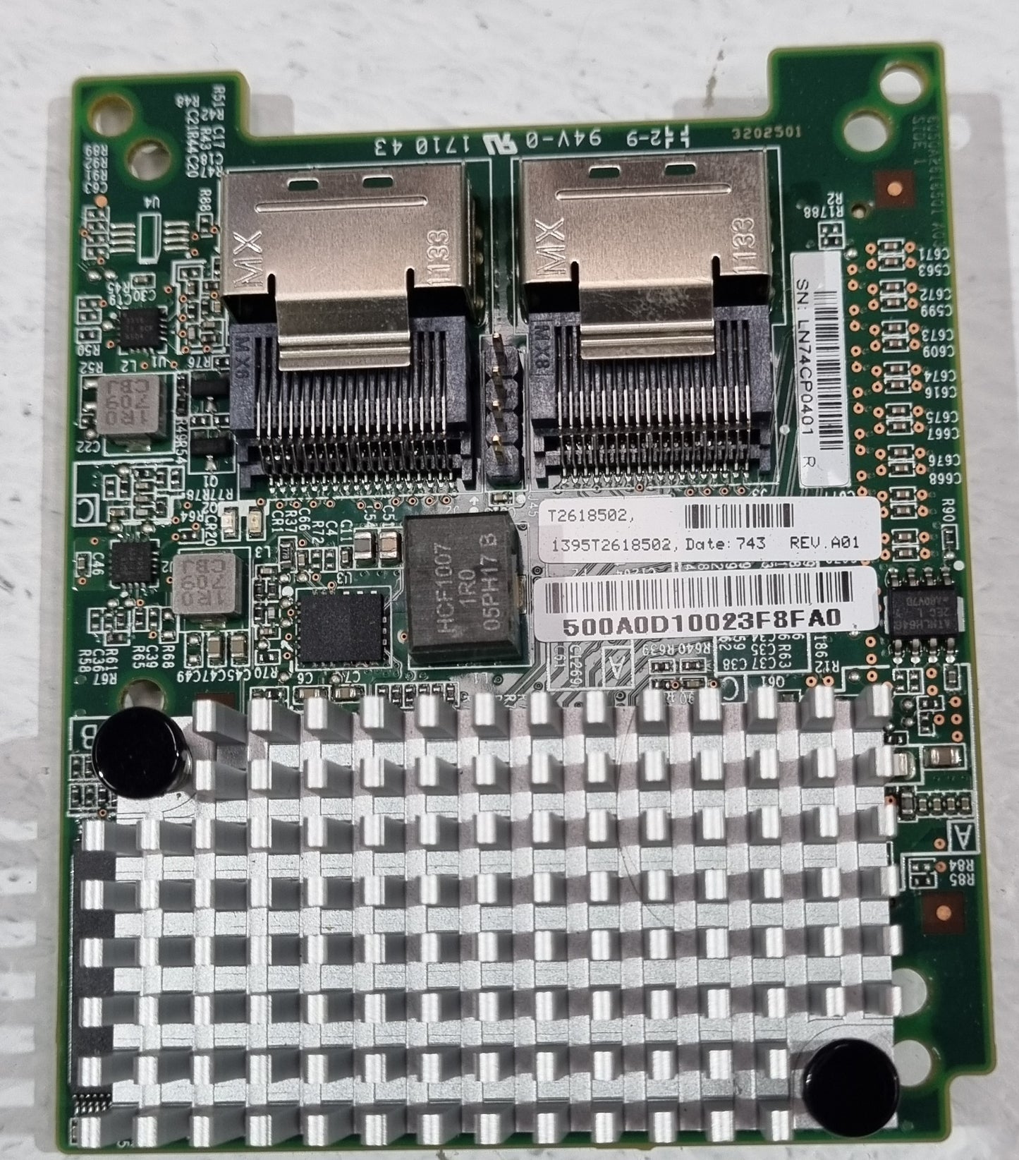 ZT System LSI SAS2308 8-Port 6GB SAS PCIE OCP Mezzanine Adapter PN: T2618502 2nd:T2618502: Alt() Other //