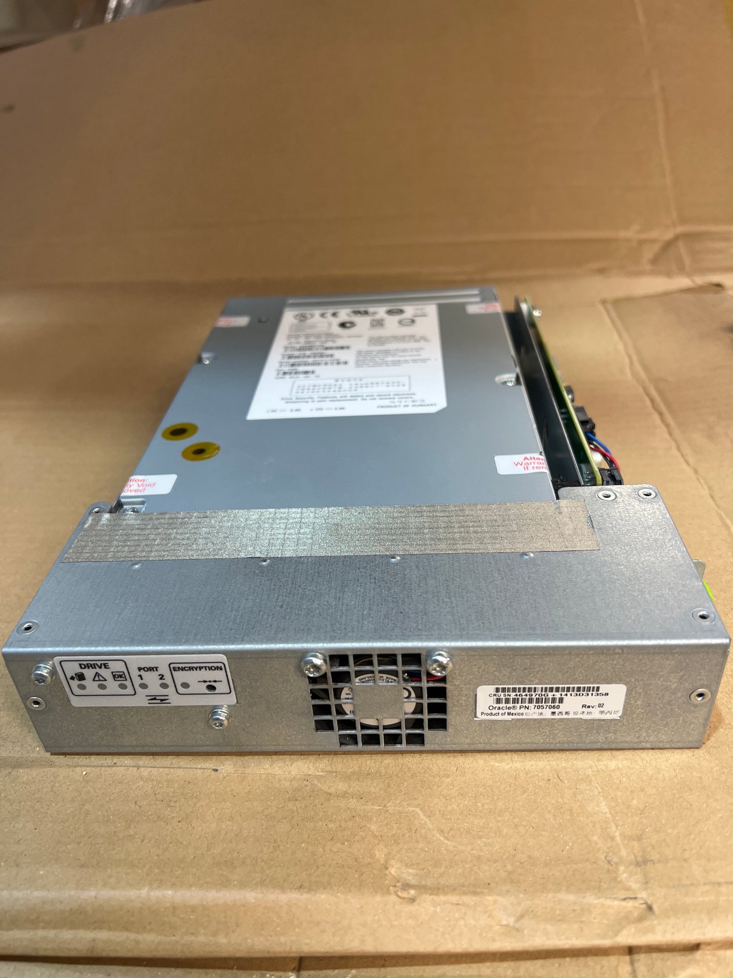 Oracle SL150 LTO-6 HH 8GB FC Tape Drive