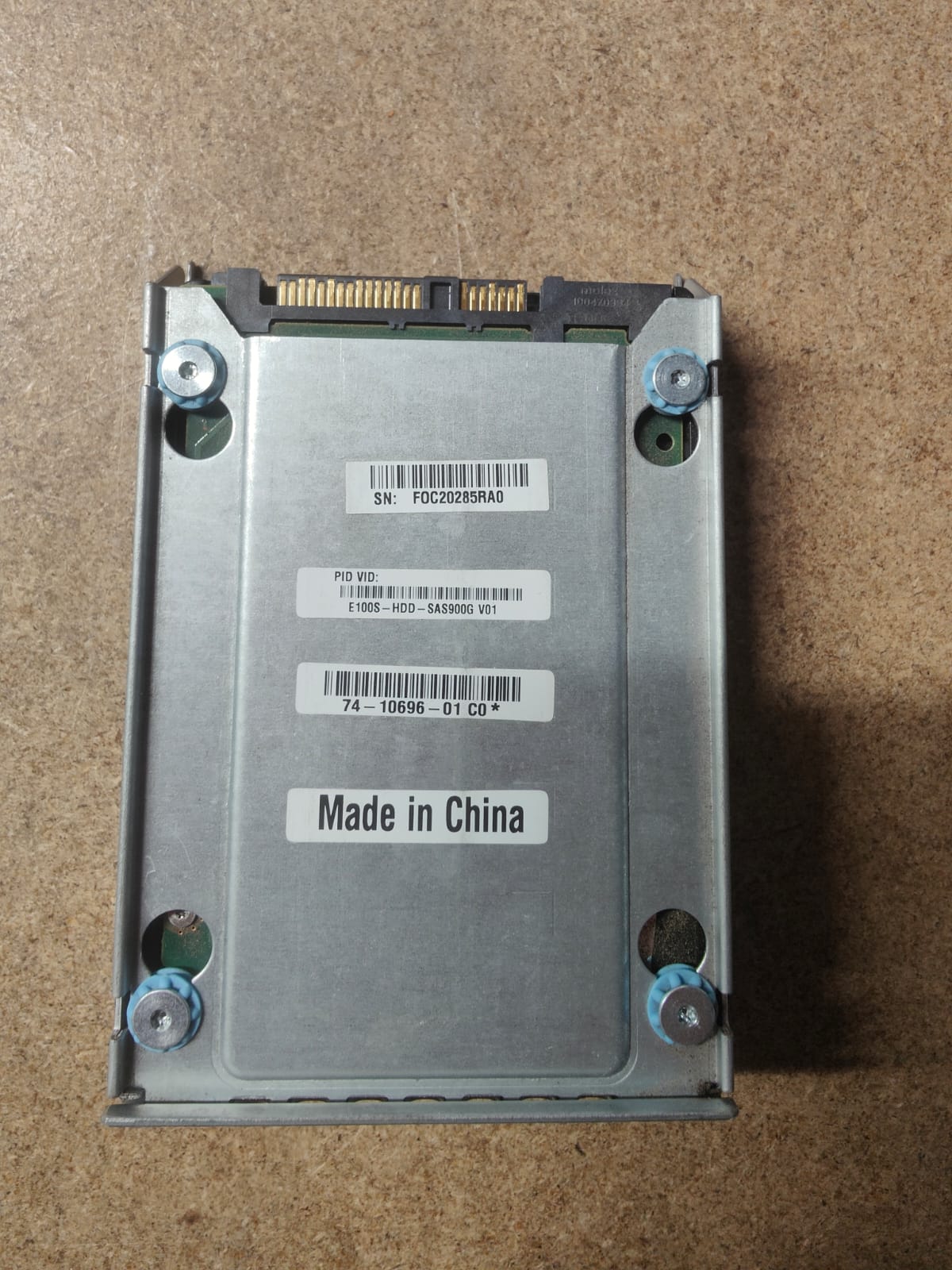 E100S-HDD-SAS900G  Cisco 900GB SAS HDD SingleWide 2nd:E100S-HDD-SAS900G V01: Alt () Other //
