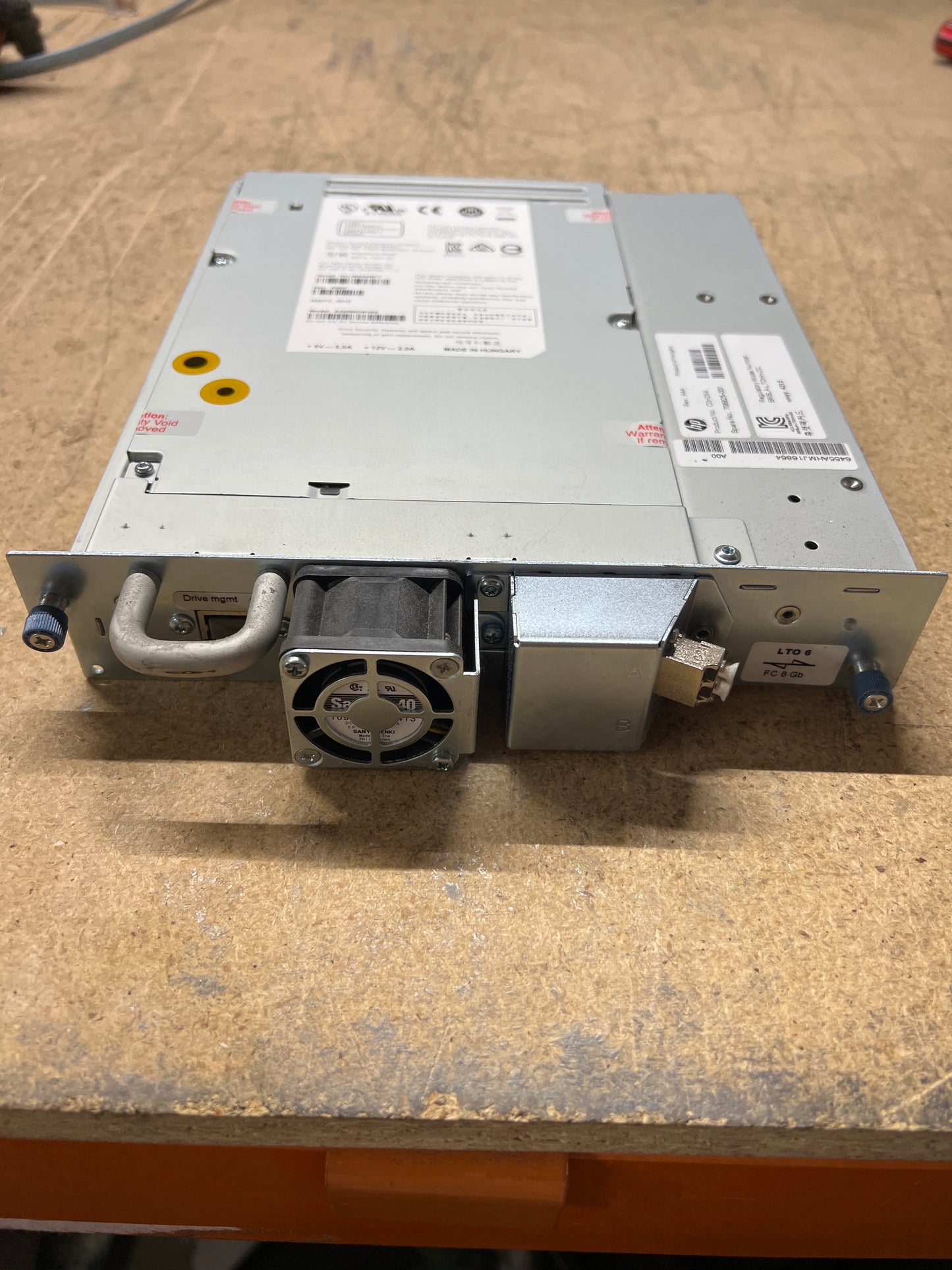 HP LTO6 LTO-6 Ultrium 6250 FC HH Tape drive