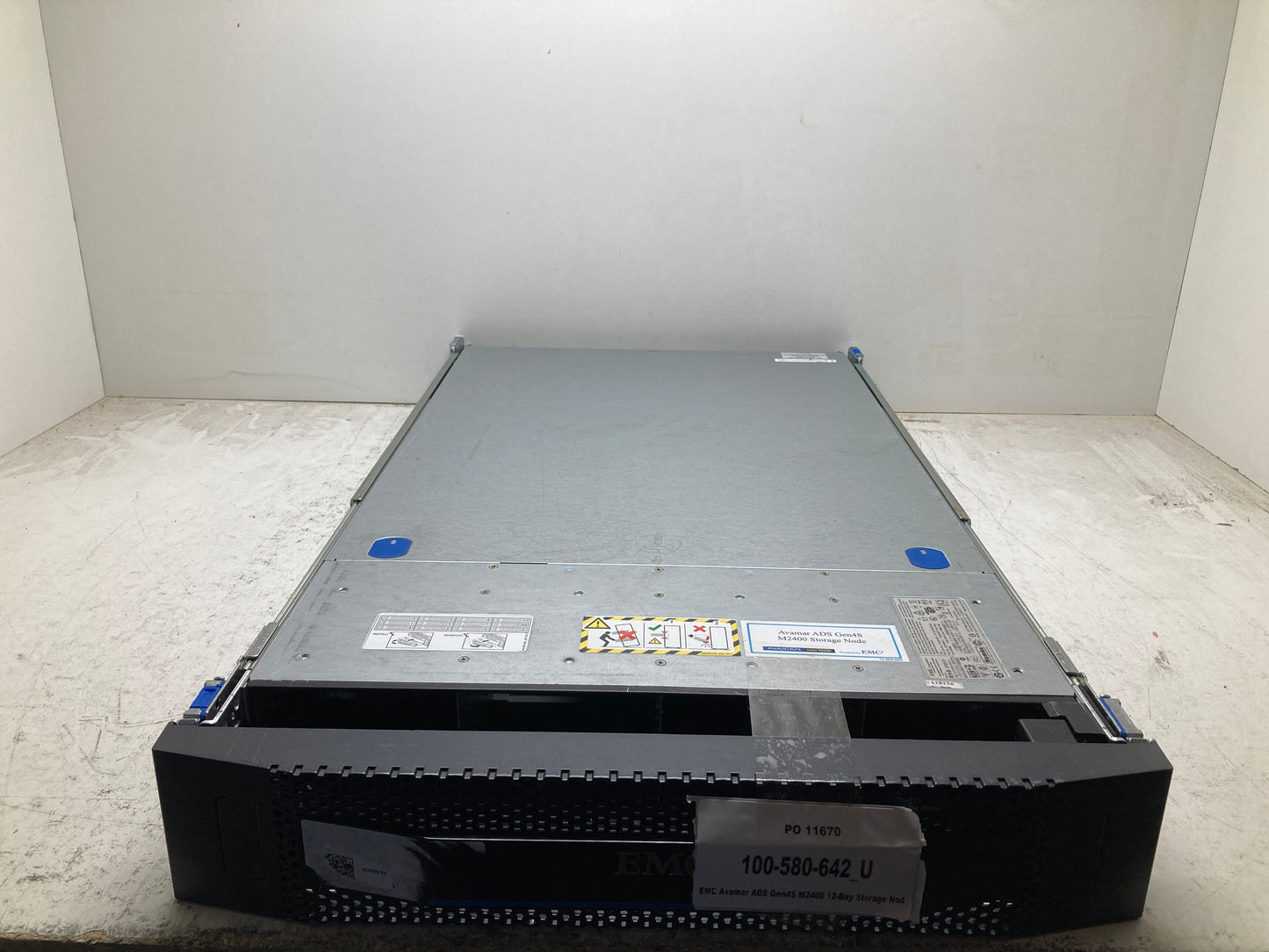 100-580-642 EMC Avamar ADS Gen4S M2400 12-Bay Storage Node w/ rails