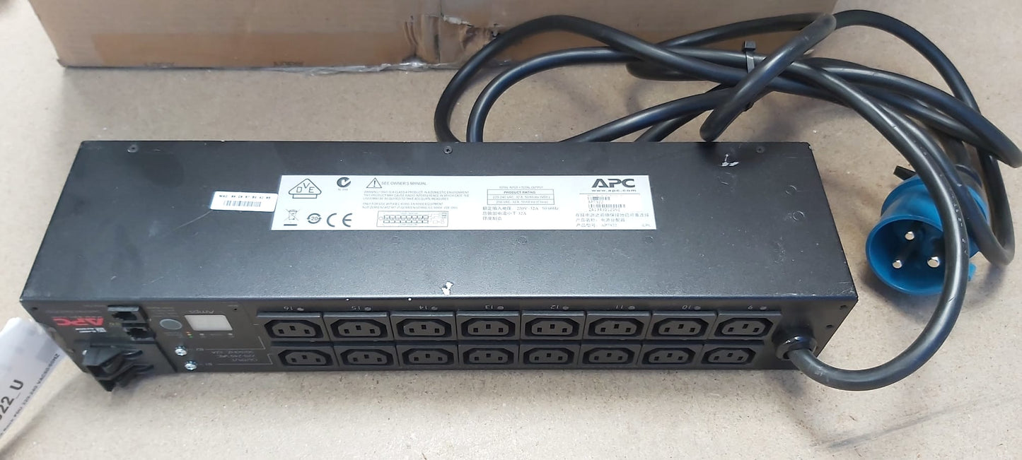 APC AP7922 Metered Rack PDU 230V 32A