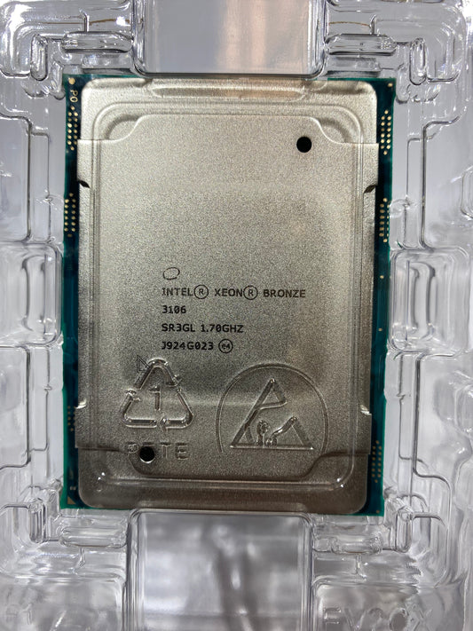 Intel SR3GL Xeon Bronze 3106 8-Core 1.70GHz CPU Processor 2nd :LGA3647: Alt () Other //