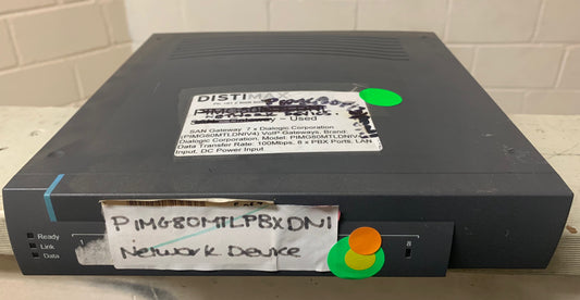 Gateway  Dialogic Corporation  PIMG80MTLPBXDNI  VoIP Gateways Brand  Dialogic Corporation Model PIMG80MTLPBXDNI Data Transfer Rate 100Mbps 8 x PBX P 2nd :PIMG80MTLPBXDNI: Alt () Other //