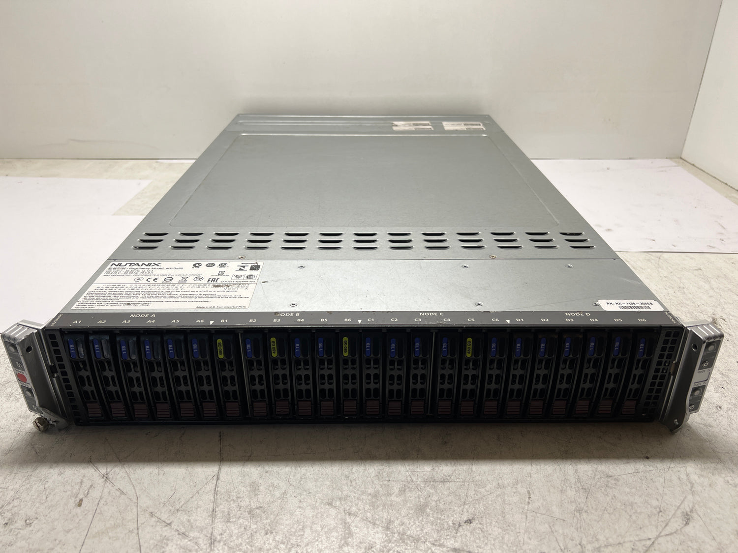 Nutanix Supermicro NX-3X50 CSE-217 Rackmount Node Server, Supports 4 nodes 2nd:: Alt () Other /No Controller/