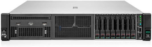 HP Proliant DL380 Gen10 complete server including 2x Intel Xeon Gold 6248 CPU, 128GB RAM and 8x 900GB 2.5" SAS SFF drives. No rail kits nor cables included