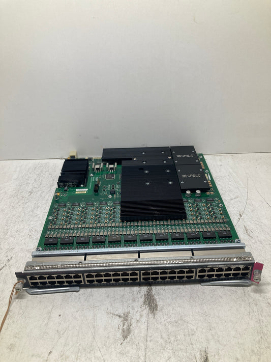 Cisco Catalyst WS-X6548-GE-45AF Catalyst 6500 10/100/1000 PoE Module CEF256 PN:WS-X6548-GE-45AF 2nd :WS-X6548-GE-45AF: Alt () Other //