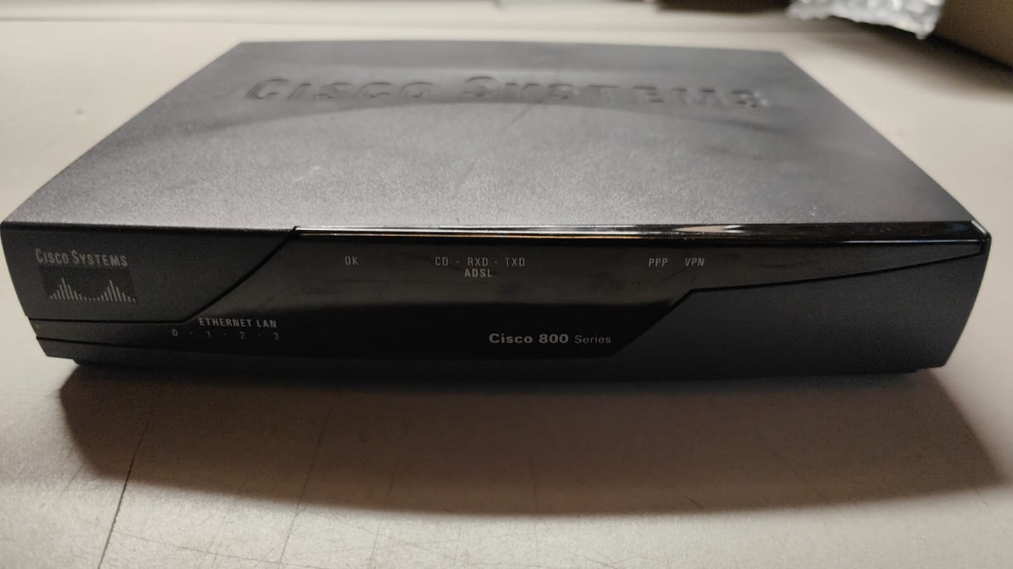 CISCO877-K9 CISCO CISCO877-K9 870 877 4 PORT INTEGRATED SERVICES ROUTER