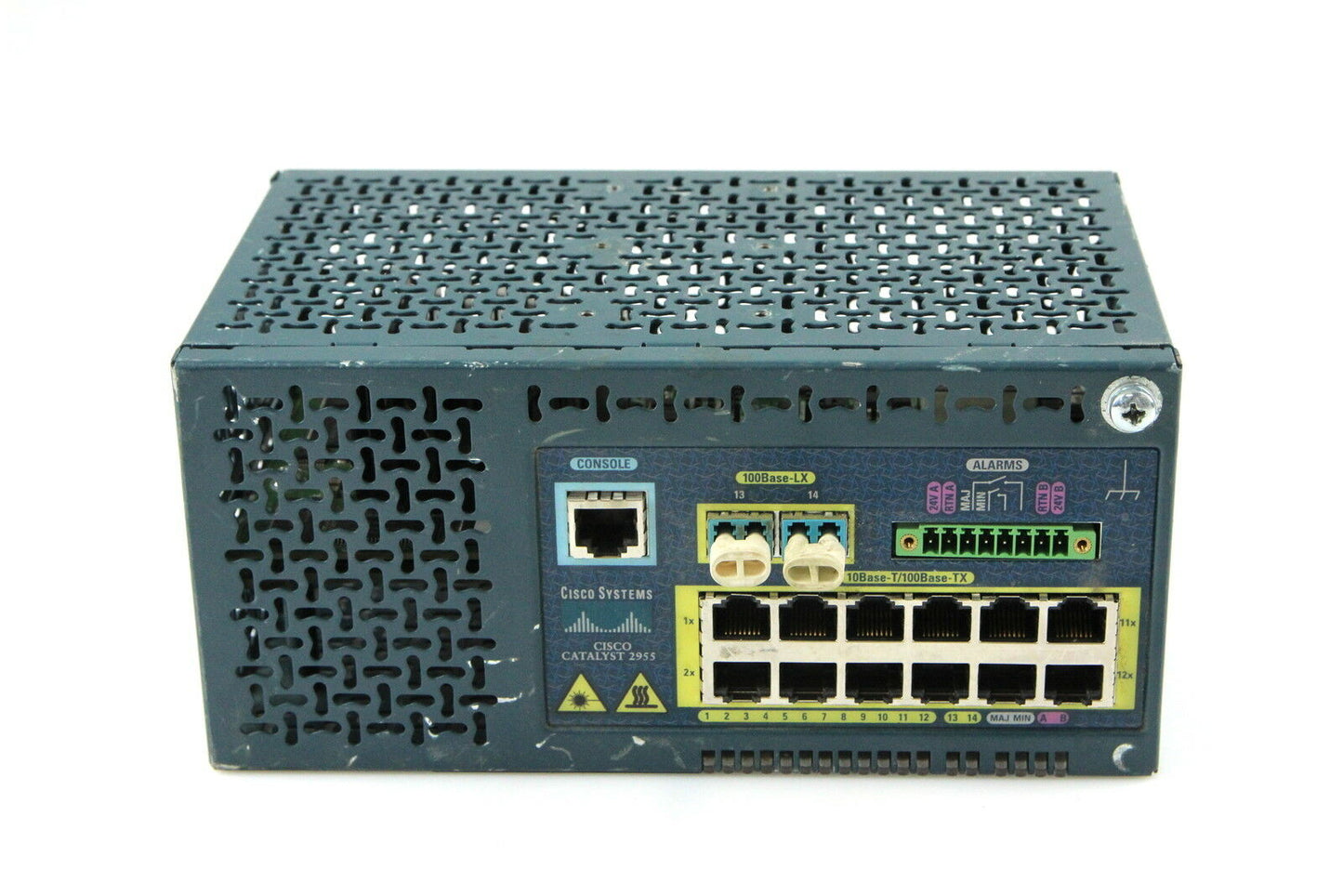 Cisco Catalyst 2955 WS-C2955S-12 Industrial Grade Switch 12-Port 10/100Base & 2-Port 100Base-LX 2nd :WS-C2955S-12: Alt () Other //