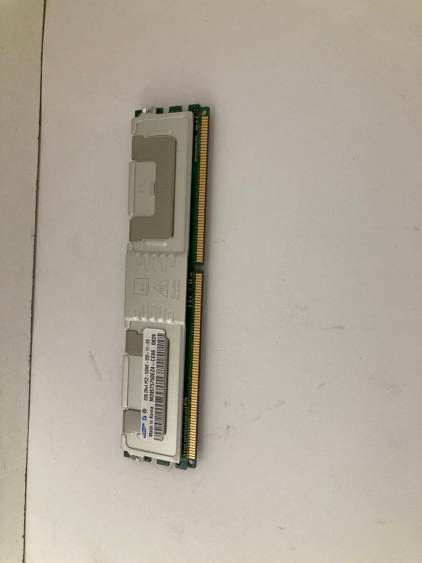 HP 2GB Fully Buffered DIMMS 2Rx4 PC2-5300F-555-11-E0 398707-051 416472-001 2nd :416472-001: Alt () Other //