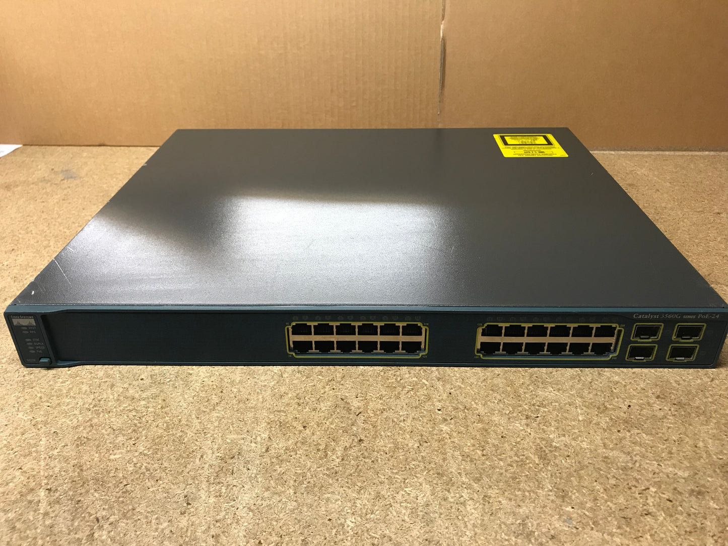 Cisco 24 Port POE C3560G PN:WS-C3560G-24PS-S 2nd :WS-C3560G-24PS-S: Alt () Other //