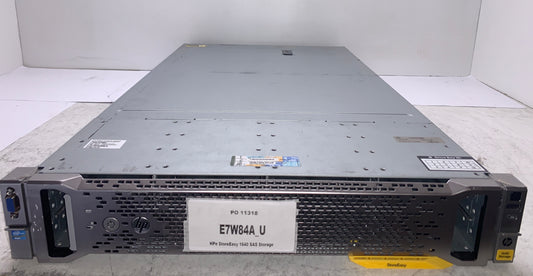 HPE StoreEasy 1640 SAS Storage E5-2407 V2 PN: E7W84A 2nd:E7W84A: Alt () Other //