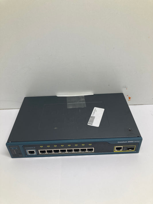 Cisco Catalyst 2960 Series 8 x Network Ports PN:WS-C2960-8TC-LV01 2nd :WS-C2960-8TC-LV01: Alt () Other //