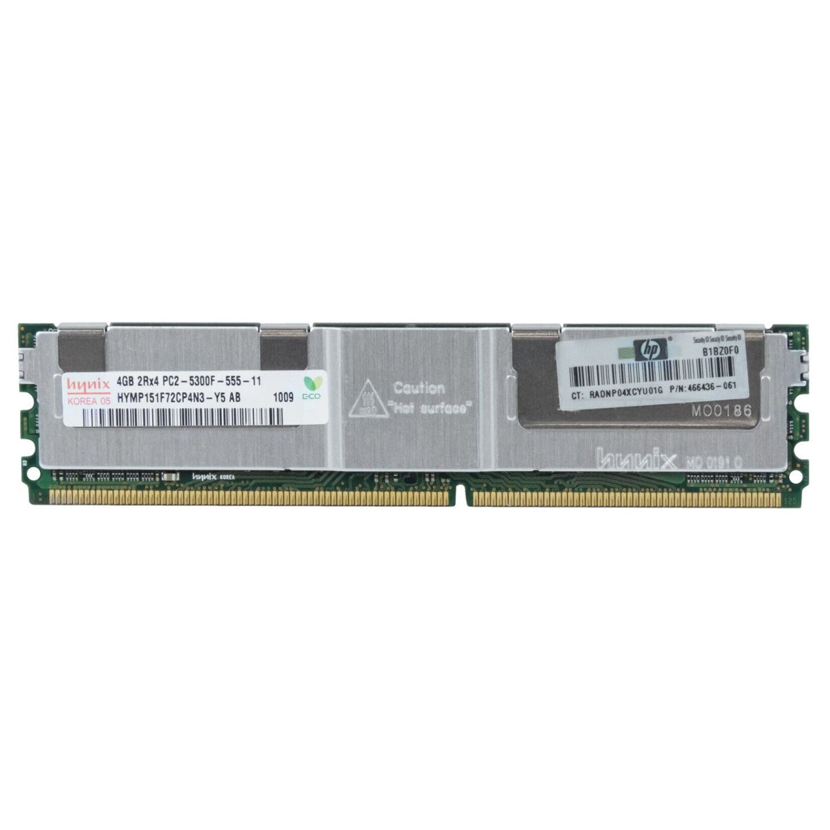 Hynix RAM 4GB DIMM 2Rx4 PC2-5300F HYMP151F72CP4N3-Y5 2nd :HYMP151F72CP4N3-Y5: Alt () Other //